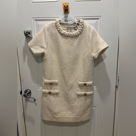 Tuckernuck Pearl White Tweed Jackie Dress - Picture 4 of 7